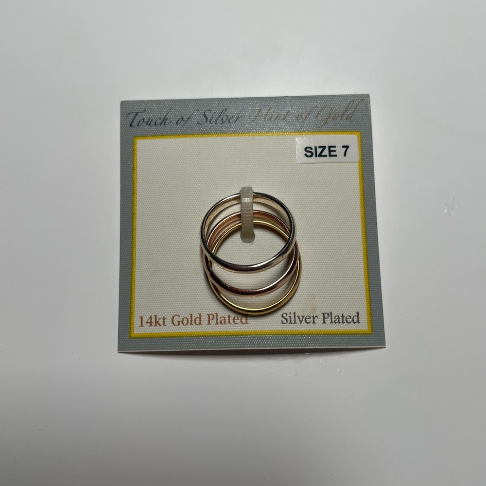 Three stacking rings - Picture 3 of 5